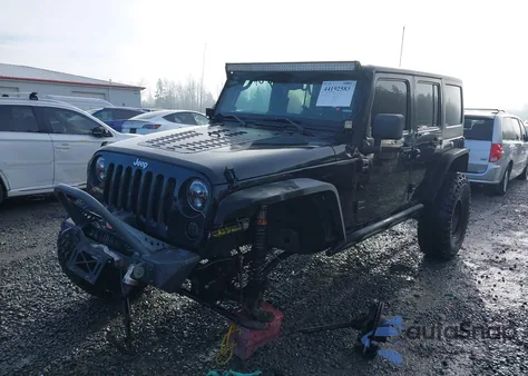 2014 Jeep Wrangler Unlimited Rubicon z USA, uszkodzony, nr VIN 1C4BJWFG5EL230815